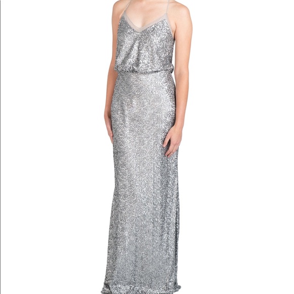 Badgley Mischka Dresses & Skirts - Gorgeous Sparkly Sequin Gown NWT